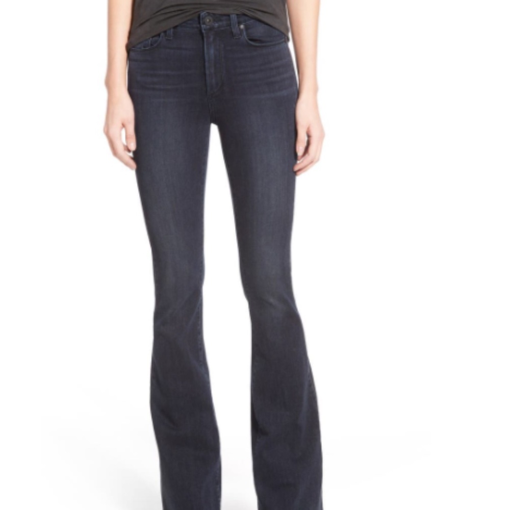 BrandNWT PAIGE Denim High Rise Bell Canyon Size 26